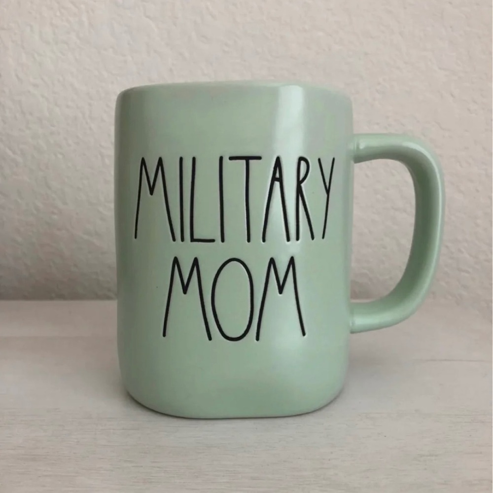 Rae Dunn military mom mug